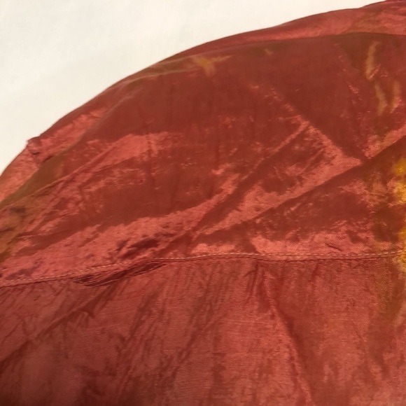 BOOM 1990’s OVERSIZED TIE DYE CRINKLE RAYON SHIRT BLOUSE ONE SIZE - Picture 8 of 9